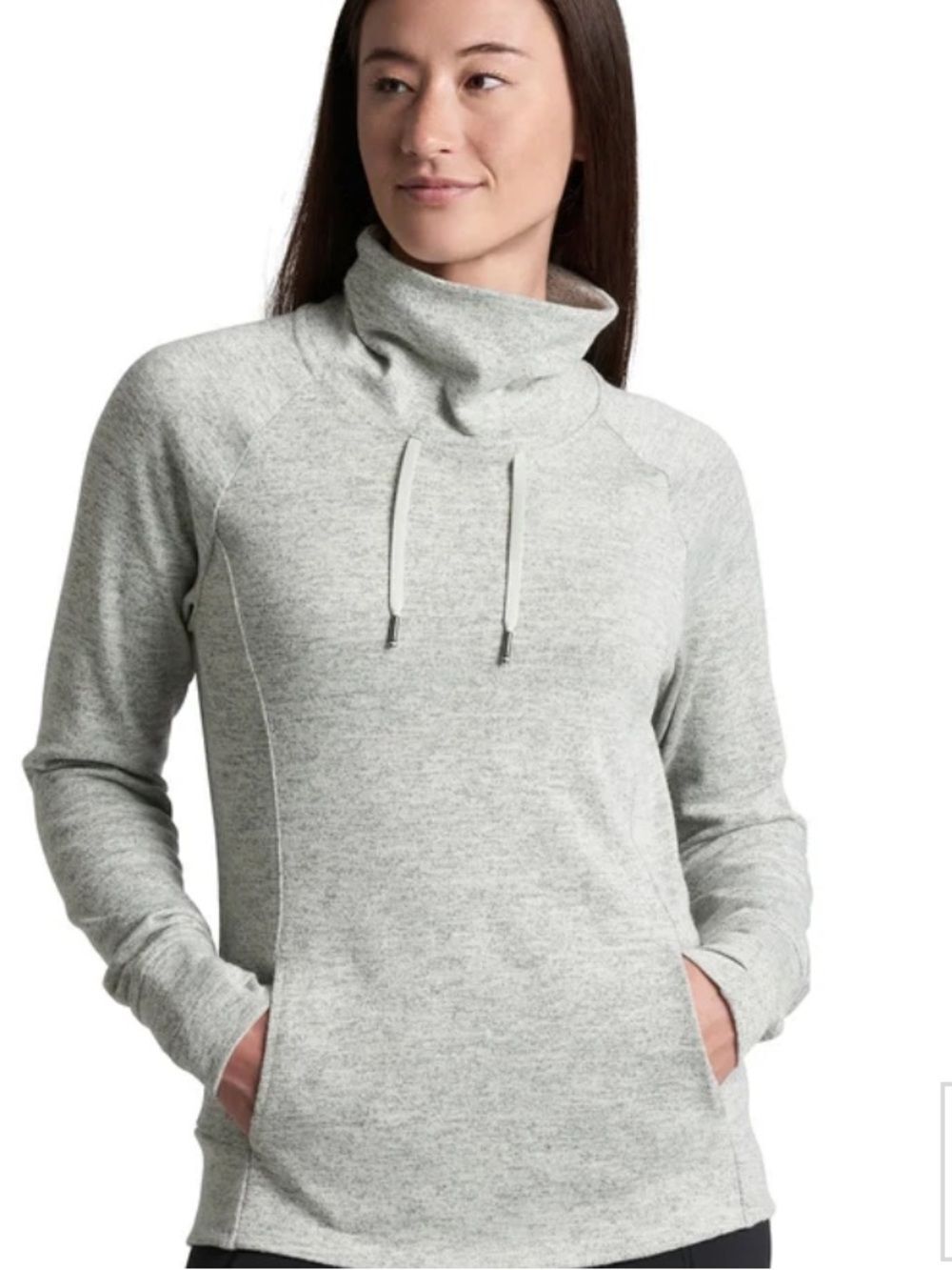 Kuhl Elia Pullover earthy outdoor hiking travel comfort Stone S